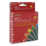 Brite Star Battery Operated 15-Light Multi-Colored LED Micro Mini String Lights (Set of 2) thumbnail 2