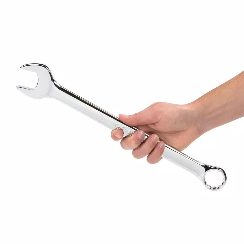 TEKTON 29 mm Combination Wrench, 12-Point Box End, Chrome Vanadium Steel