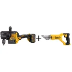 DEWALT FLEXVOLT 60V MAX Brushless 1/2 in. Stud & Joist Drill Kit with (2) 6.0 Ah Batteries & Bonus Swivel Head Shear thumbnail 1