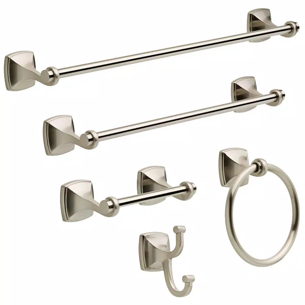 Delta Amaya Pivoting Toilet Paper Holder in Brushed Nickel