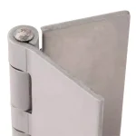 Hardware Essentials 4 in. Plain Steel Weldable Surface Hinge, Square Corner, Fixed Pin (5-Pack) thumbnail 4