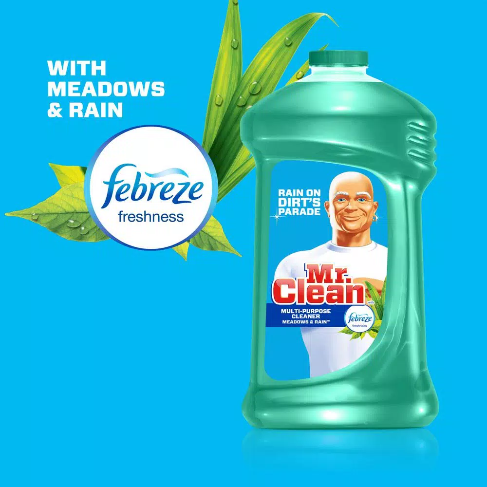 Mr. Clean Multi-Surface Cleaner with Febreze Meadows and Rain, 45 oz.