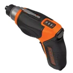 BLACK+DECKER 4V MAX Lithium-Ion Cordless Pivoting Screwdriver Kit with USB Charger and Accessories thumbnail 8