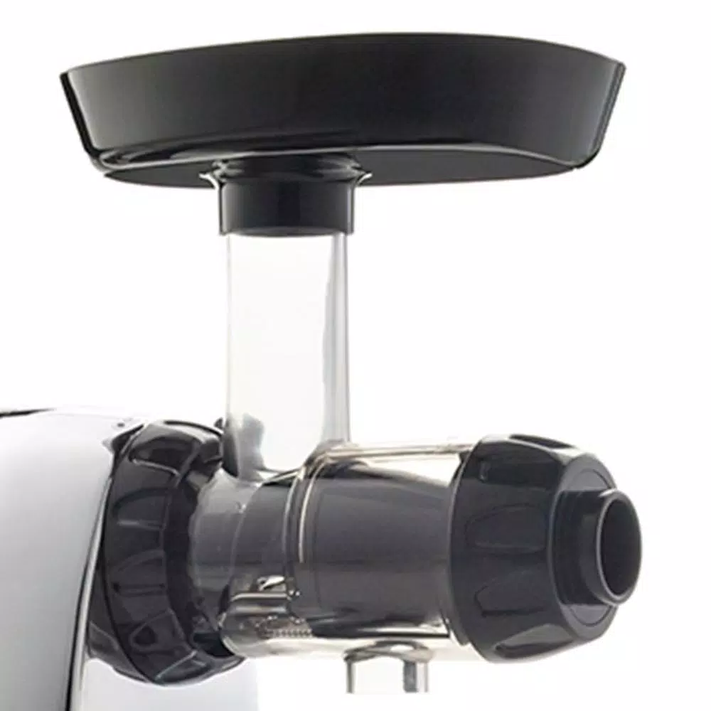 Omega Horizontal Slow Masticating Nutrition Center Chrome Juicer