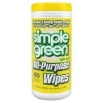 Simple Green Lemon Scent All-Purpose Cleaning Wipes, 40-Count (Case of 12) thumbnail 1