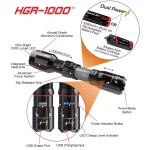 Smartech Products HGR-1000 1000 Lumens Dual Powered Rechargeable LED Flashlight and 3500 mAh Power Bank thumbnail 3
