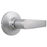Universal Hardware Satin Chrome Standard Duty Passage Lever, ANSI Grade 2, 2-3/4 in. Hall/Closet Lock thumbnail 2