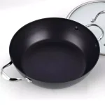 Cooks Standard 5 Qt. Hard-Anodized Aluminum Nonstick Saute Pan with Glass Lid, 12 in. thumbnail 3
