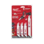 Milwaukee M12 HACKZALL Bi-Metal Reciprocating Saw Blade Kit, 10-Piece with Storage Pouch thumbnail 3