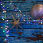 LUMABASE 100-Light LED Multi-Color Flashing Firecracker Fairy String Lights, Set of 2 thumbnail 2