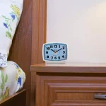 Equity by La Crosse 3 in. Analog Electric Alarm Clock with Backlight, White thumbnail 8