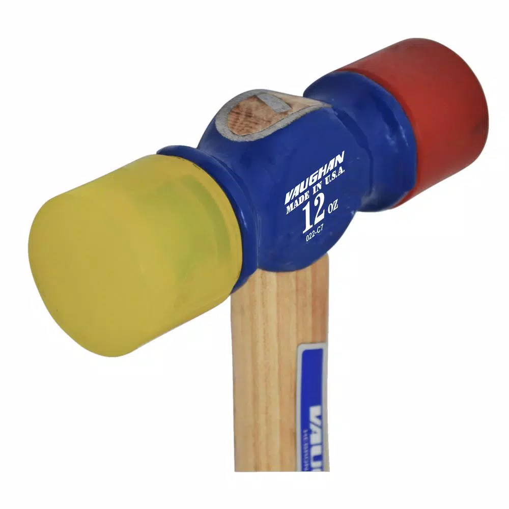 Vaughan 12 oz. Soft Face Mallet with 12.5 in. Hickory Handle