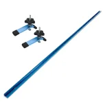 POWERTEC 48 in. Universal Stepped T-Track with 2 Hold-Down Clamps thumbnail 1