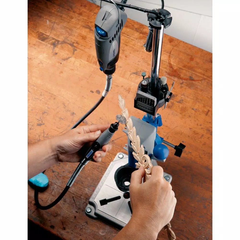 Dremel 36 in. Flex-Shaft Attachment and Rotary Tool Workstation for Woodworking and Jewelry Making