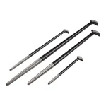 TEKTON 4-Piece Rolling Head Pry Bar Set, 6, 12, 16, 20 in. thumbnail 4