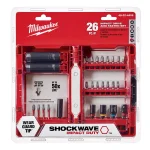 Milwaukee Shockwave Impact Duty Drill and Drive Set, 26-Piece thumbnail 3
