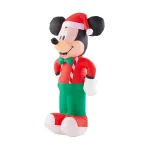 Disney Mickey Mouse 3.5 ft. Inflatable Holiday Decoration with LED Lights thumbnail 3