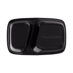 Classic Cuisine 10-Piece Portion Control Meal Prep Container Set, 2-Compartment Plastic Food Storage thumbnail 4