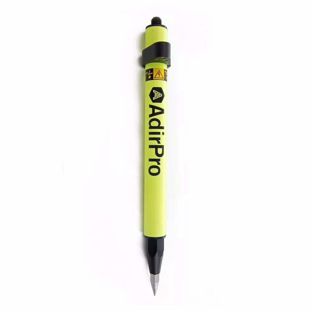 AdirPro 2 m Aluminum GPS/GNSS Rover Telescoping Pole, 2-Piece Green