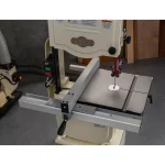 Shop Fox 14 in. 1 HP Vertical Band Saw with Cast-Iron Table and Enclosed Cabinet Stand thumbnail 2