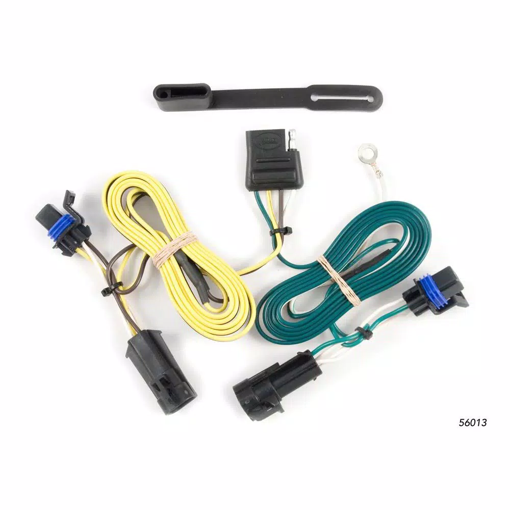 CURT Custom Vehicle-Trailer Wiring Harness, 4-Way Flat, for Chevrolet Malibu & Pontiac G6