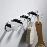 KRAUS Elie 4-Hook Bathroom Robe and Towel Rack, Chrome thumbnail 1