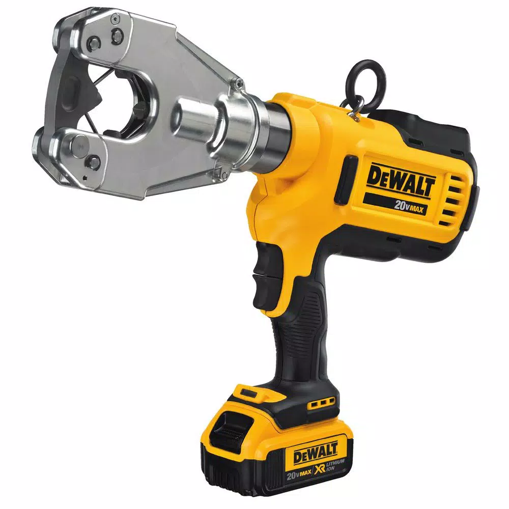 DEWALT 20V MAX Cordless Dieless Cable Crimping and Cutting Tool Kit with (2) 4.0Ah Batteries & Charger
