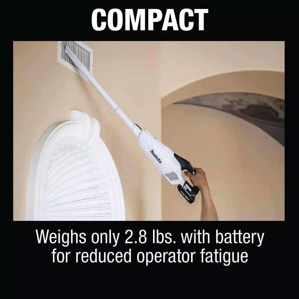 Makita 18V LXT Brushless Cordless 3-Speed Vacuum Kit with 2.0 Ah Battery and Rapid Optimum Charger