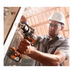 RIDGID 18V Brushless 1/2 in. Compact Hammer Drill Kit with (2) 2.0 Ah Batteries, Charger, and Bag thumbnail 14