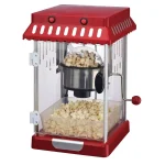 Frigidaire Retro Theater-Style Countertop Popcorn Maker, 2.5 oz. Stainless Steel Kettle, Red thumbnail 5