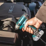 Makita 12V MAX CXT Cordless Ratchet Kit with Bonus 1/4 in. Impact Wrench thumbnail 5
