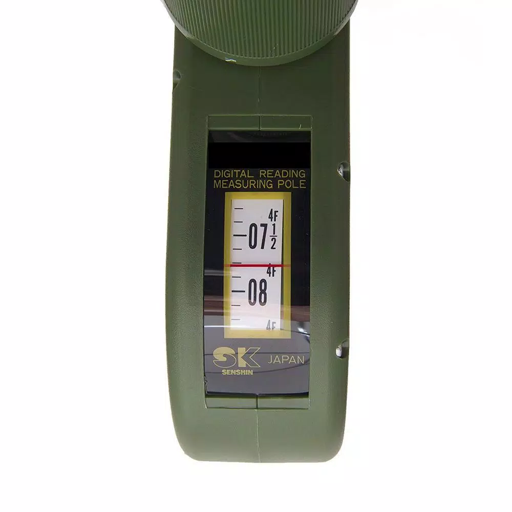 AdirPro 26 ft. Telescoping Digital Measuring Pole, Fiberglass Construction, 1:2,000 Accuracy