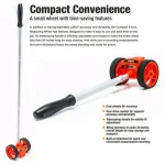 Lufkin Crescent Lufkin 4 in. Dual Wheel Small Measuring Wheel thumbnail 6