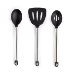 MegaChef 14-Piece Gray Silicone and Stainless Steel Kitchen Utensil Set thumbnail 6