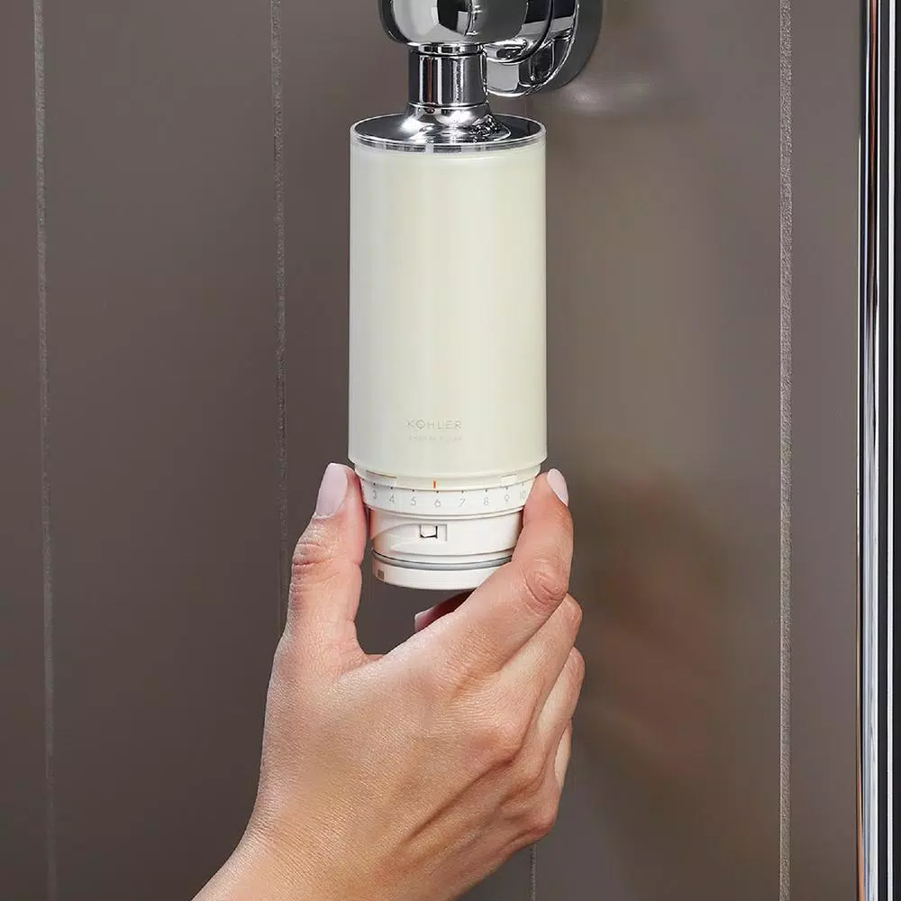 KOHLER Aquifer Shower Replacement Water Filter Cartridge, Chrome