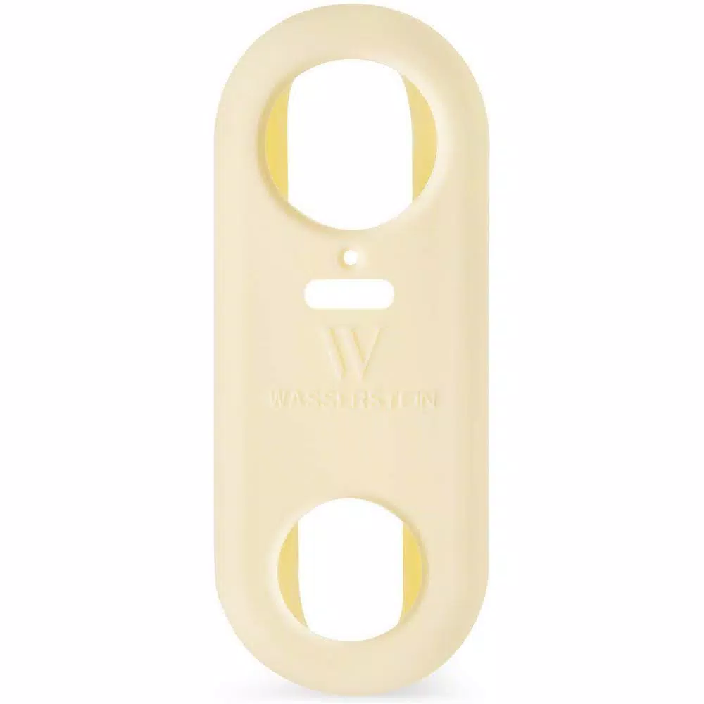 Wasserstein Beige Protective Silicone Skin for Google Nest Hello Video Doorbell
