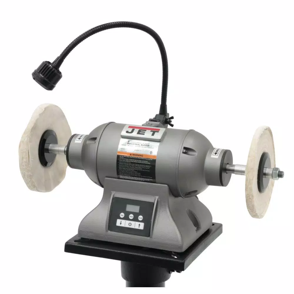 Jet IBG-8VSB 8 in. Variable Speed Industrial Bench Buffer, 1 HP