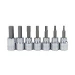 Stanley 7-Piece Metric Hex Bit Socket Set, 3/8 in. Drive thumbnail 1
