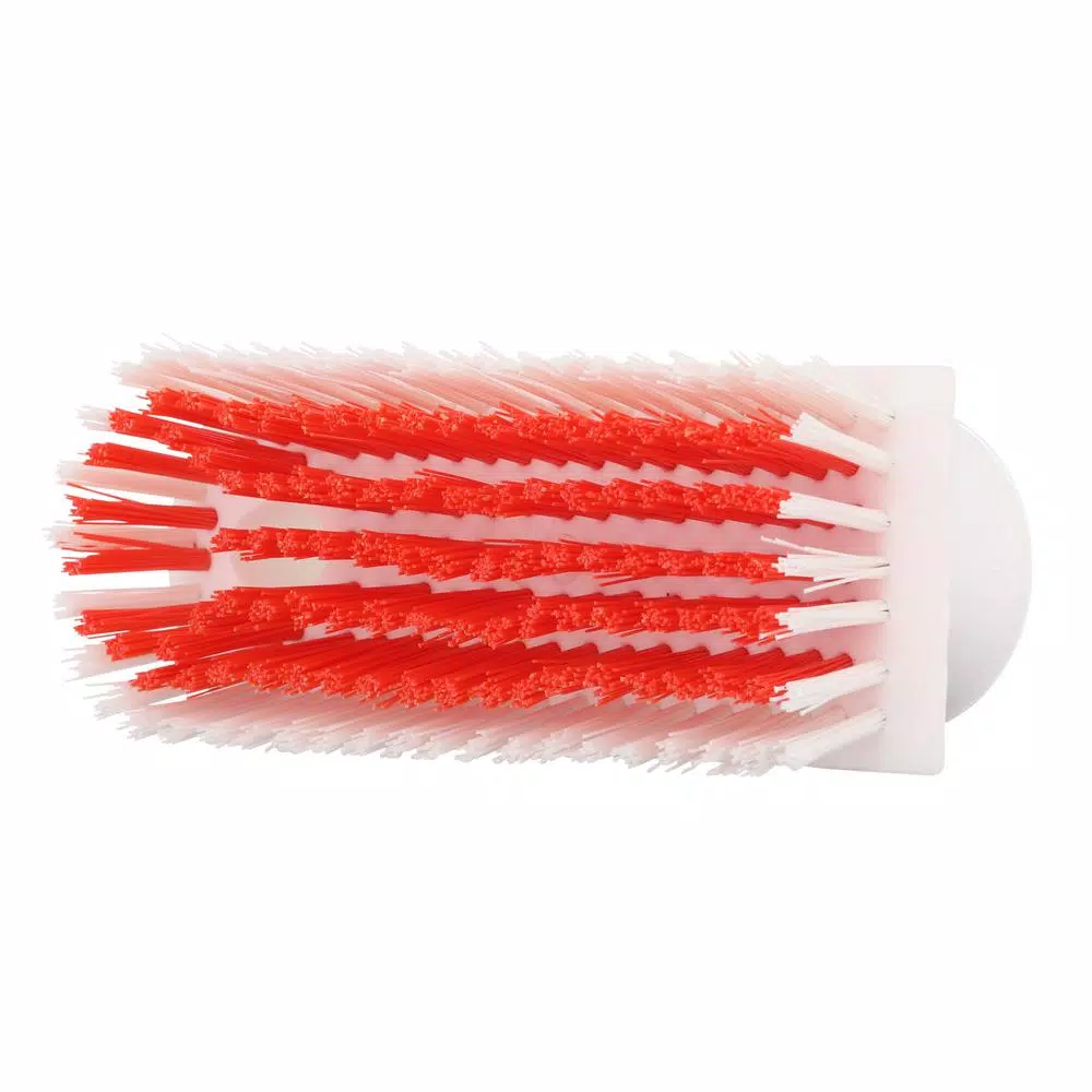 HDX Jumbo Kitchen and Bath Scrub Brush with No-Slip Grip, Hard Bristles