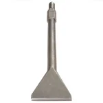 Thinset Removal Bit 4 in. x 16 in. Scaling Chisel for 1-1/8 in. Hex Jackhammers, Hardened Steel Alloy thumbnail 3