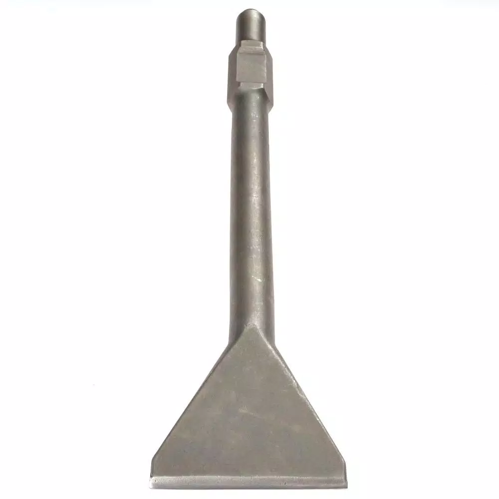 Thinset Removal Bit 4 in. x 16 in. Scaling Chisel for 1-1/8 in. Hex Jackhammers, Hardened Steel Alloy