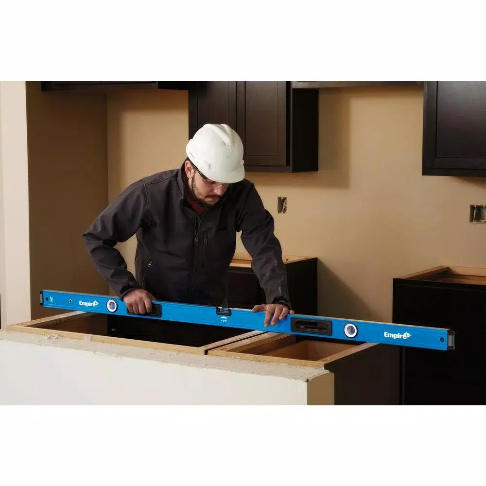 Empire e75 Series True Blue 72 in. Box Level and 12 in. Magnetic Tool Box Level Set