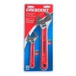 Crescent 3-Piece Adjustable Wrench Set with Cushion Grip and Laser Etched Scale thumbnail 5