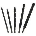Drill America Killer Force High Speed Steel Drill Bit Set, 5-Piece Hex Shank thumbnail 1