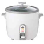 Zojirushi 6-Cup White Rice Cooker and Steamer with Stainless Steel Steaming Tray thumbnail 1