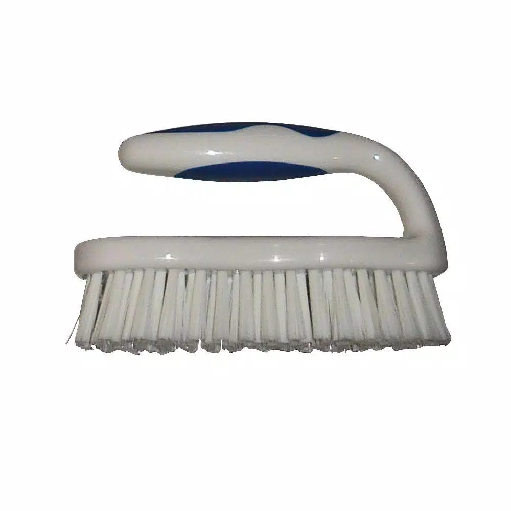 Scotch-Brite Hand and Nail Brush, White/Blue, Case of 24