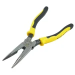 Klein Tools 8 in. Journeyman Heavy Duty Long Nose Side Cutting Pliers thumbnail 4