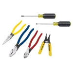 Klein Tools Apprentice 6-Piece Electrical Hand Tool Kit - Made in USA thumbnail 1