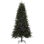 Unbranded 9 ft. Braxton Pre-Lit Color Changing Artificial Christmas Tree with 900 Micro Dot LED Lights thumbnail 5
