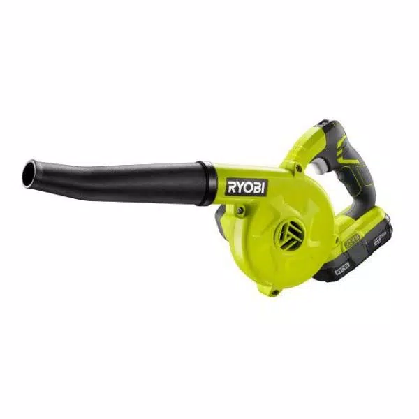 RYOBI 18V ONE+ Cordless Compact Workshop Blower Kit with 2.0 Ah Battery and Charger